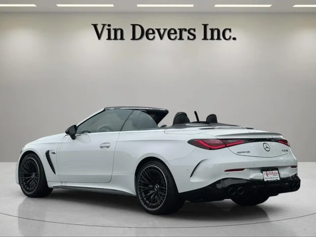 New 2026 MANUFAKTUR Moonlight White Metallic Mercedes-Benz AMG® CLE 53 4MATIC+ Cabriolet image 22