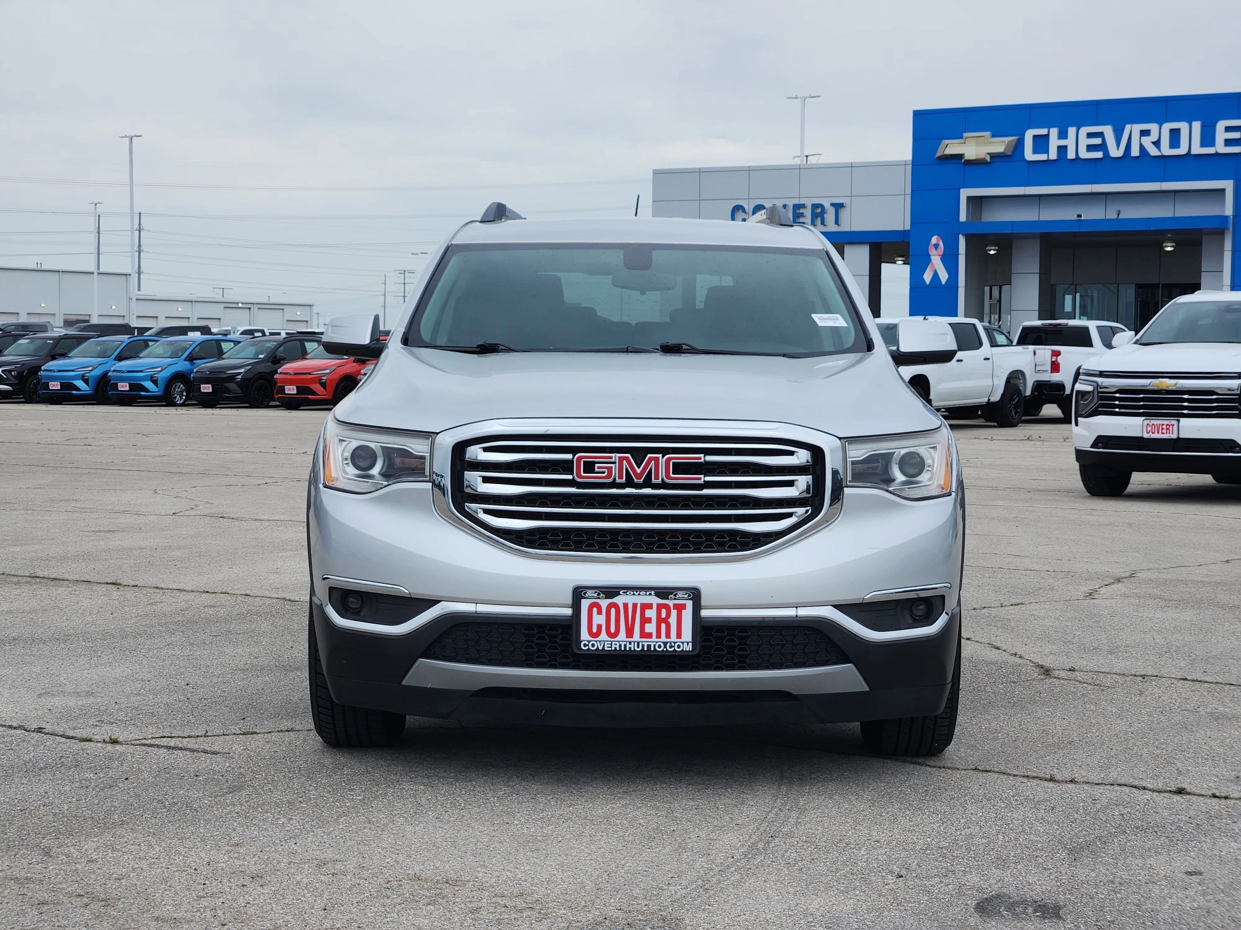 Used 2018 GMC Acadia SLE-2 with VIN 1GKKNLLS1JZ146806 for sale in Hutto, TX