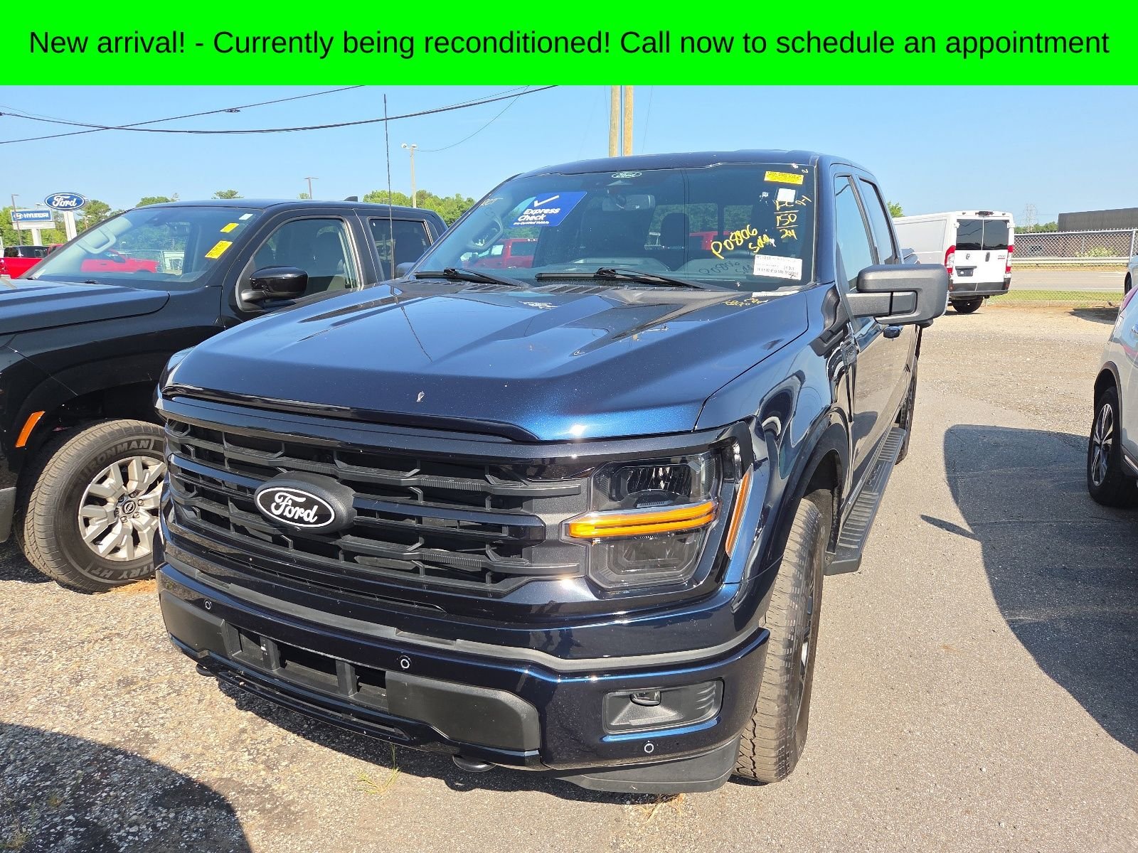 Used 2024 Blue Metallic Ford XLT image 1