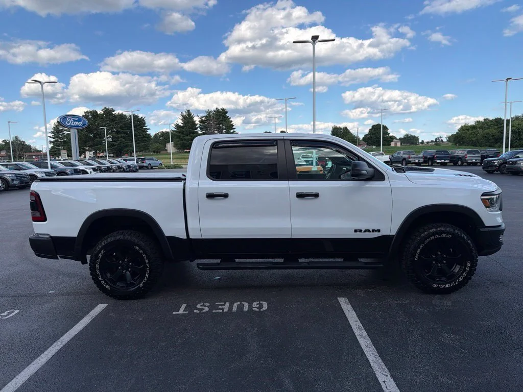 Used 2023 Bright White Clearcoat Ram Rebel image 6