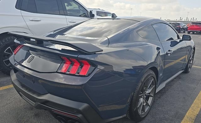 Used 2024 Blue Ember Metallic Ford Dark Horse image 2