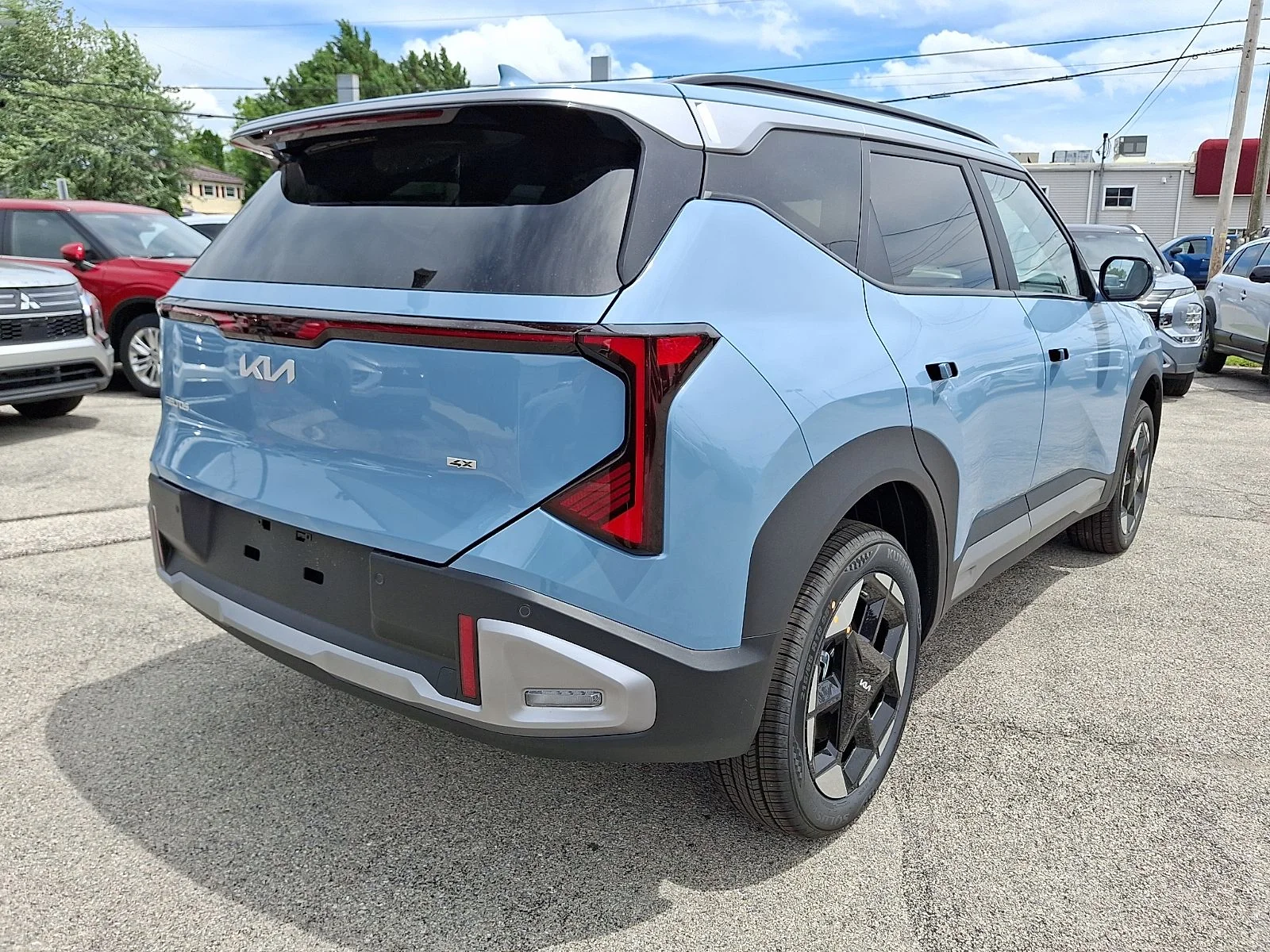 New 2027 Blue Kia EX image 8
