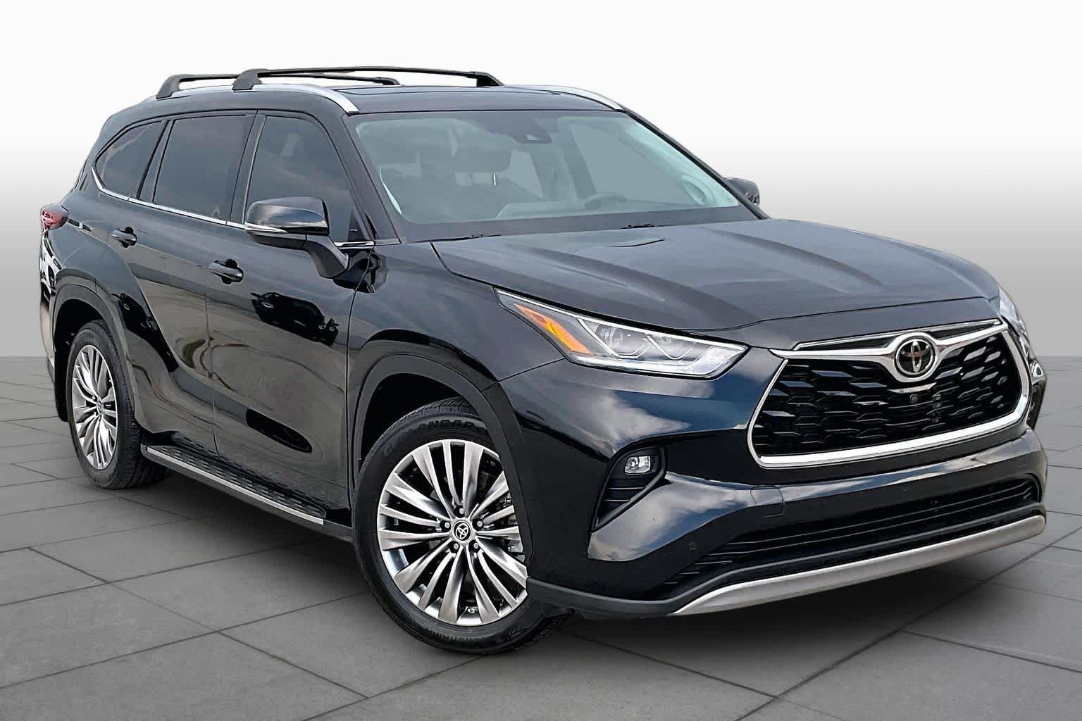 Used 2022 Midnight Black Metallic Toyota Platinum image 3