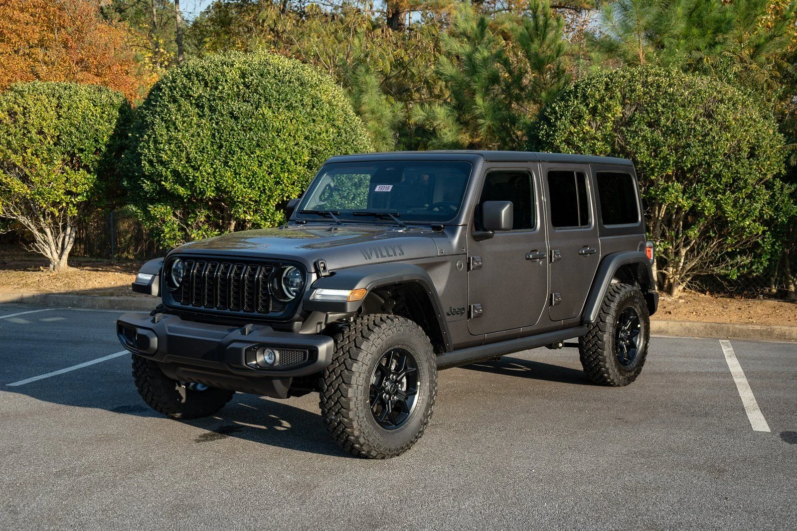 New 2026 Granite Crystal Metallic Clear-Coat Exterior Paint Jeep Willys image 3