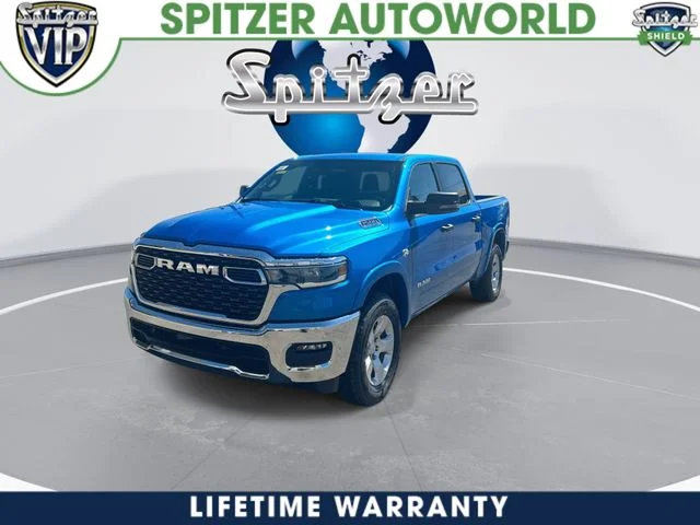 New 2026 Hydro Blue Pearl-Coat Exterior Paint RAM Big Horn/Lone Star image 4