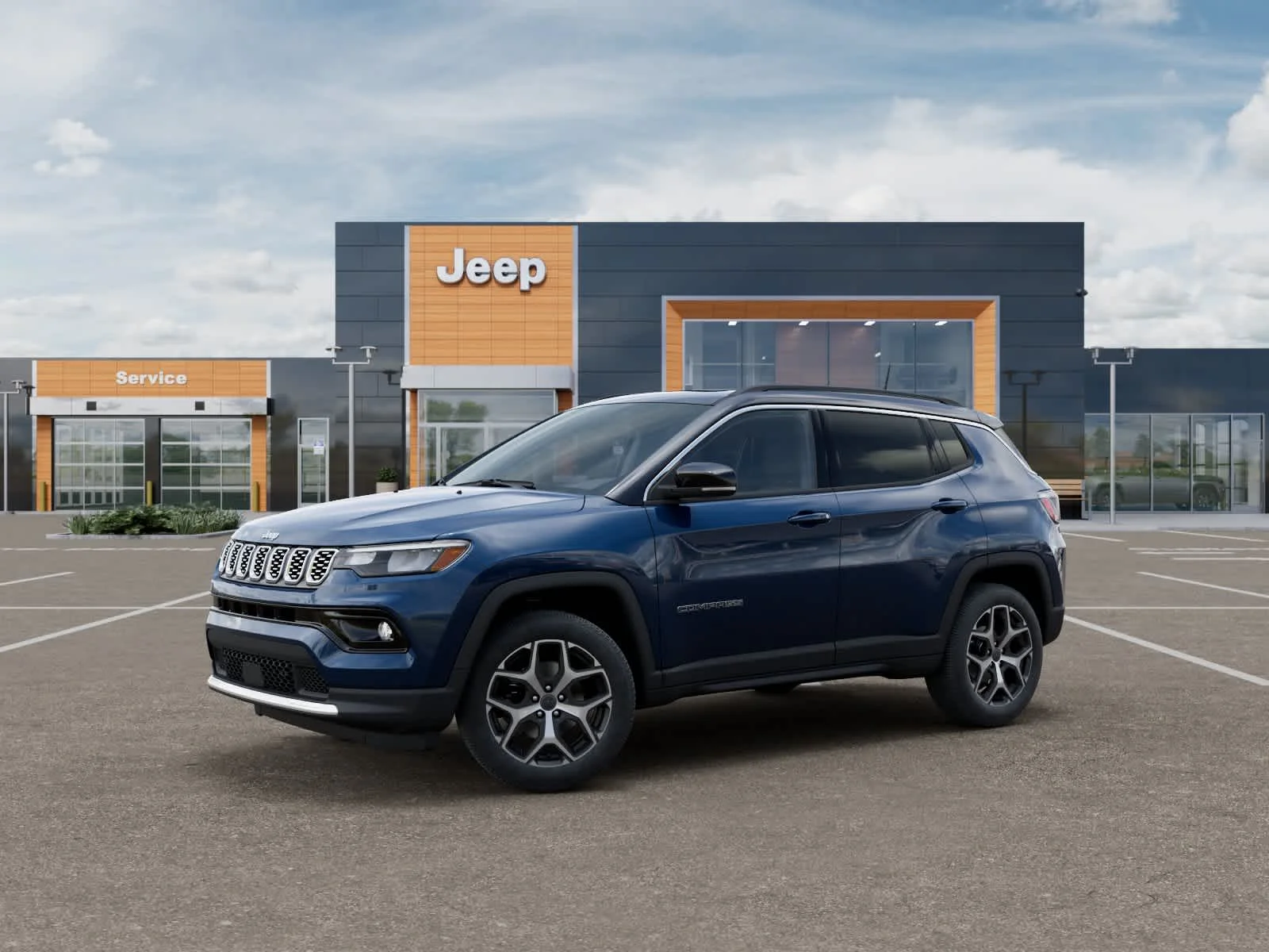 New 2026 Fathom Blue Pearl Coat Jeep Limited image 2