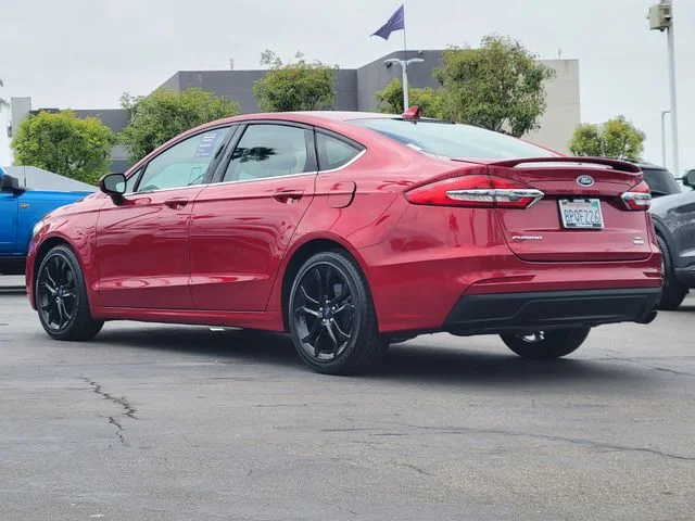 Certified 2020 Ford Fusion SE with VIN 3FA6P0HD0LR113258 for sale in Orange, CA