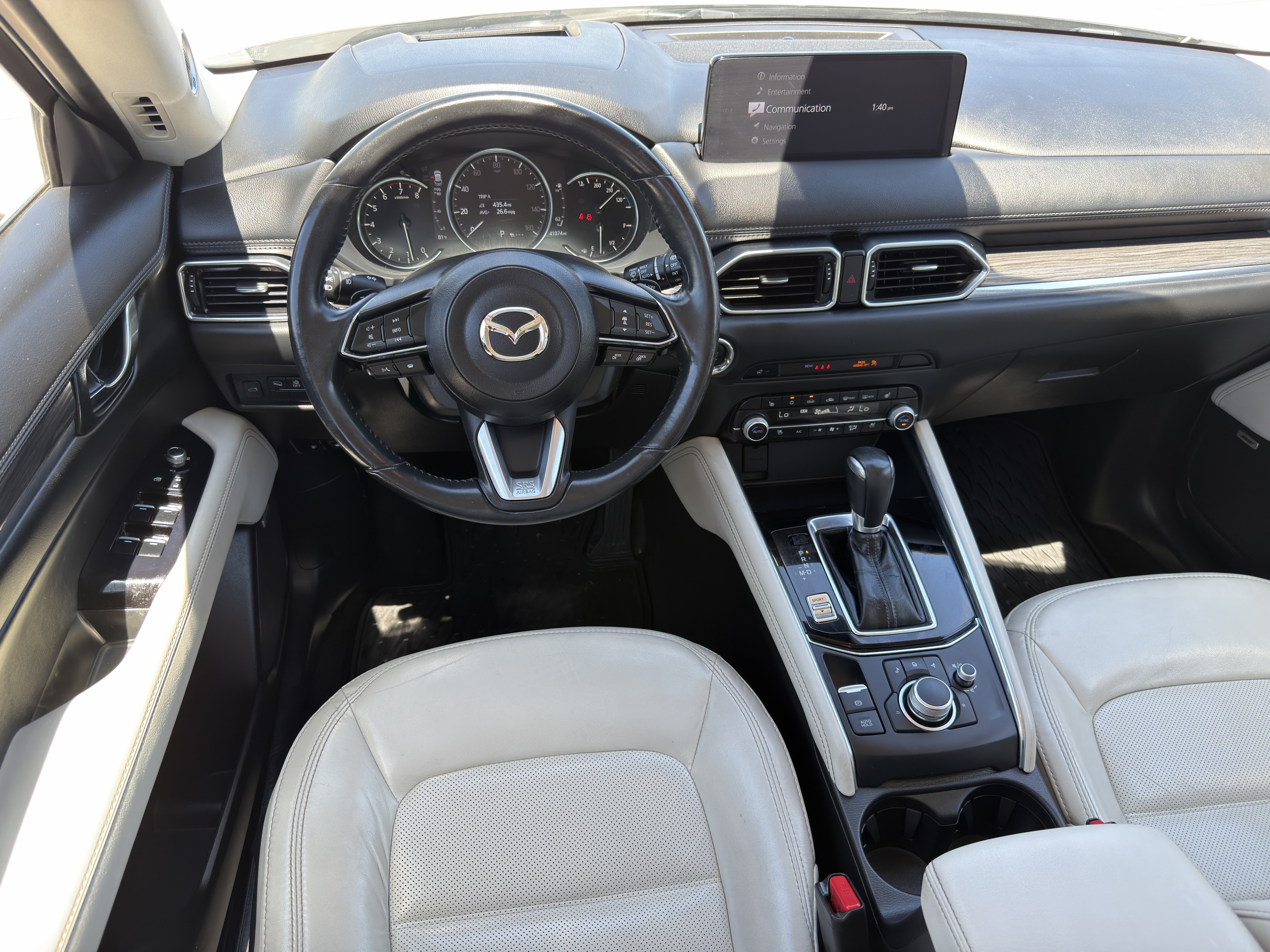 Used 2021 Snowflake White Pearl Mica Mazda Grand Touring image 9