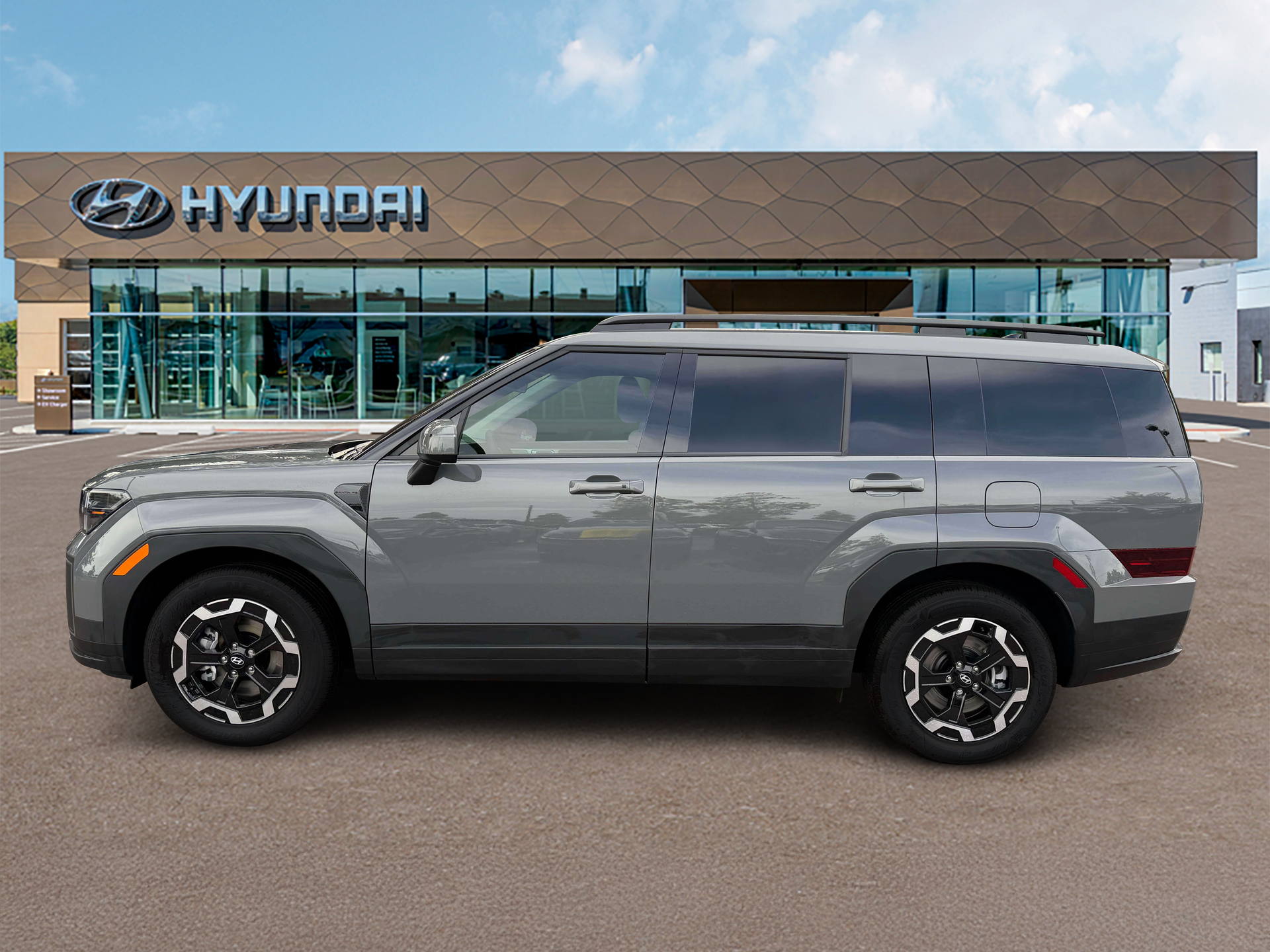 New 2027 Hampton Gray Hyundai SEL FWD image 3