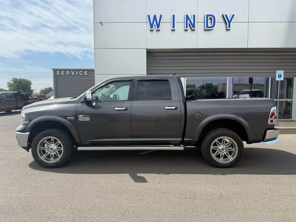 Used 2016 Granite Crystal Clearcoat Metallic Ram Laramie Longhorn image 11