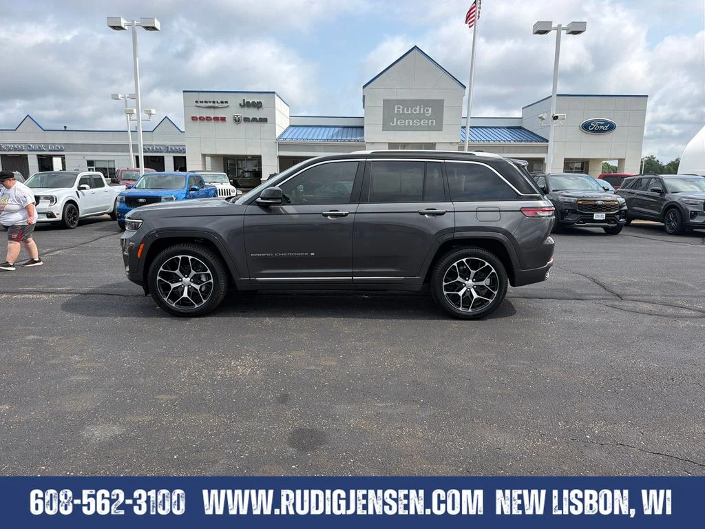 Used 2023 Gray Jeep Summit Reserve image 2