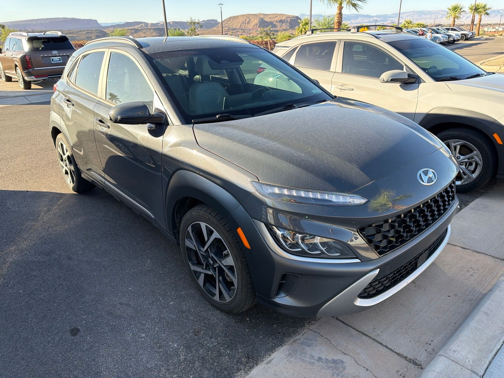 Certified Used 2023 Gray Hyundai Limited image 3