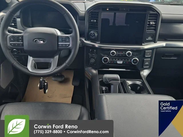 Used 2025 Carbonized Gray Metallic Ford Lariat image 15