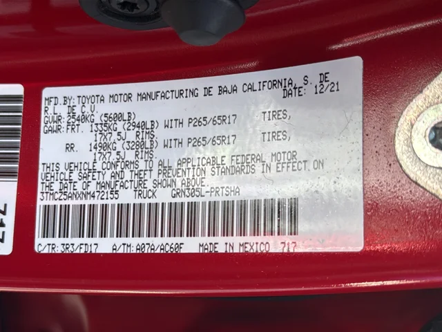 Used 2022 Red Toyota TRD Sport image 29