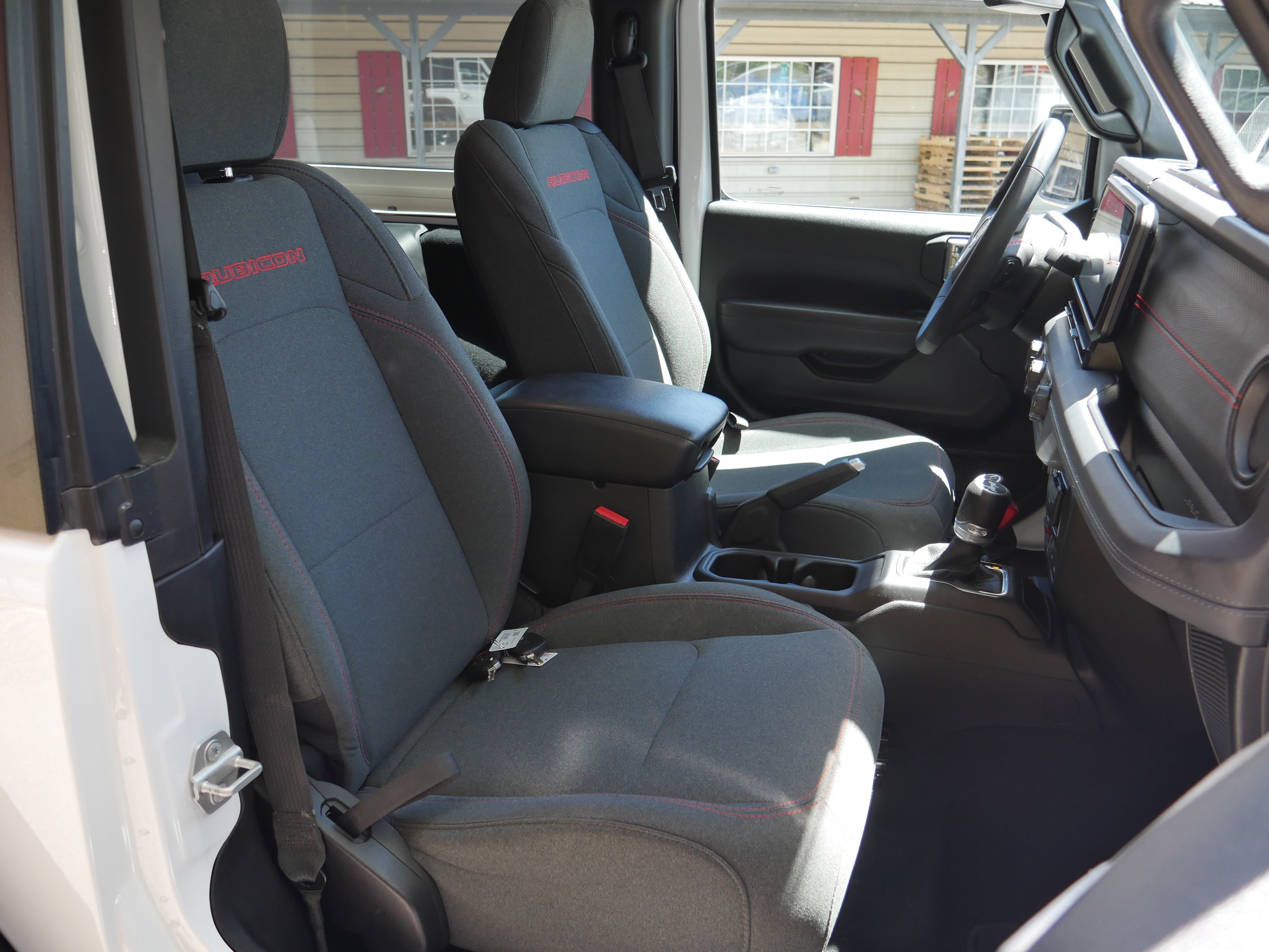 Certified Used 2024 Bright White Clearcoat Jeep Rubicon image 29
