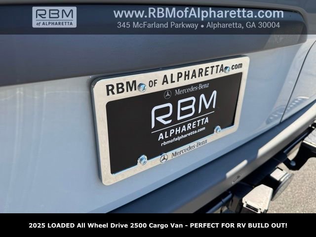 New 2025 Silver Gray Mercedes-Benz 2500 High Roof All Wheel Drive with 144 Wheel Base image 43