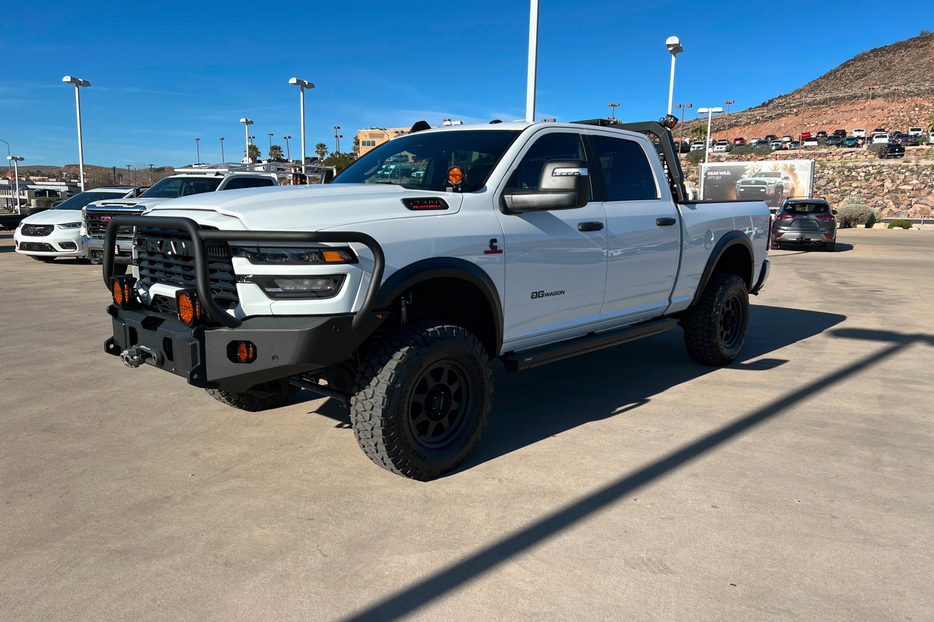New 2025 Bright White Clearcoat RAM Big Horn image 1