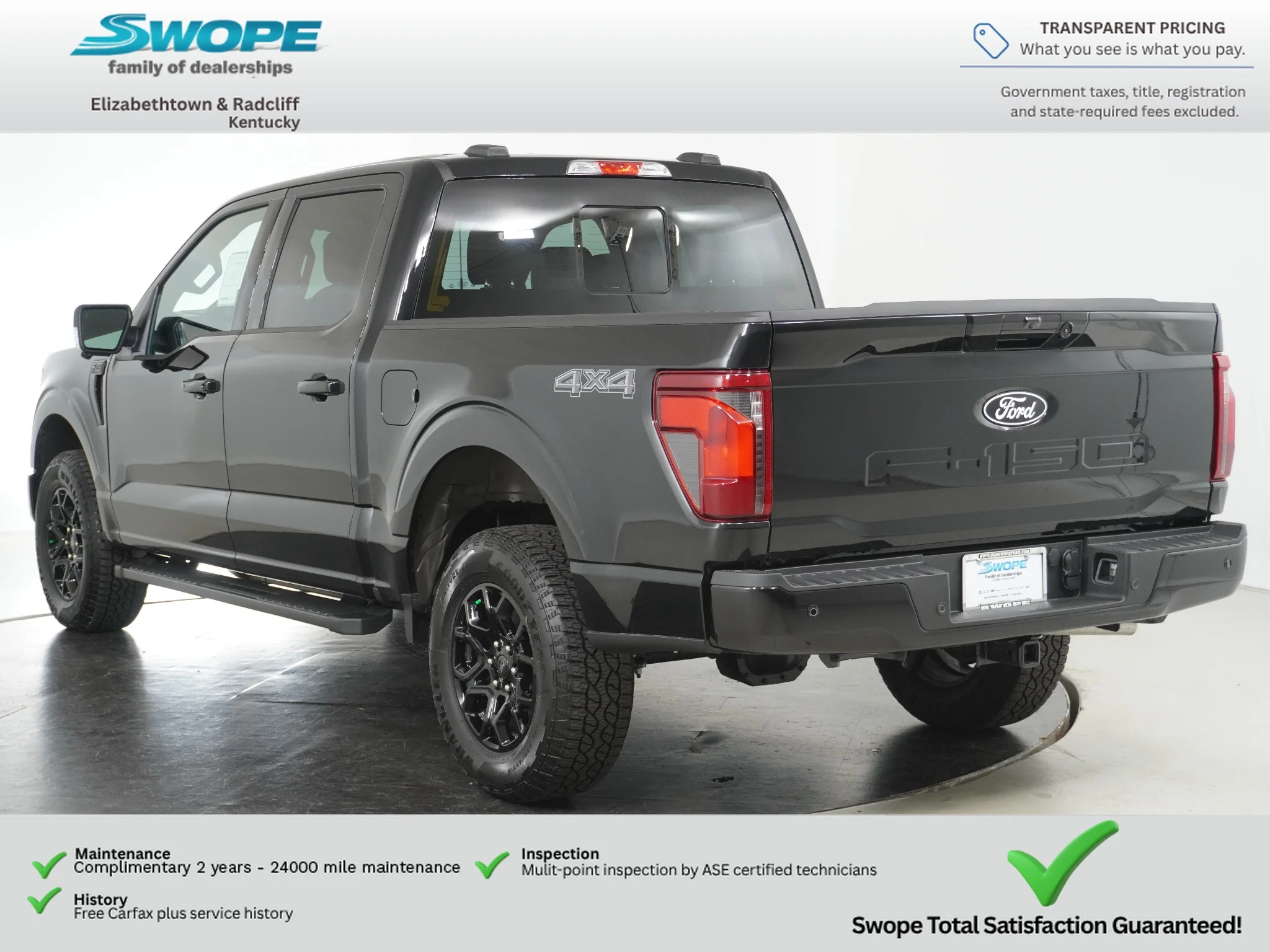 New 2026 AGATE BLACK METALLIC Ford XLT image 5