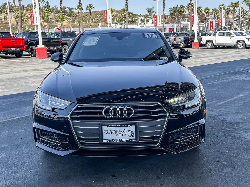 Used 2017 Audi A4 Premium with VIN WAUKMAF41HN038510 for sale in Chula Vista, CA