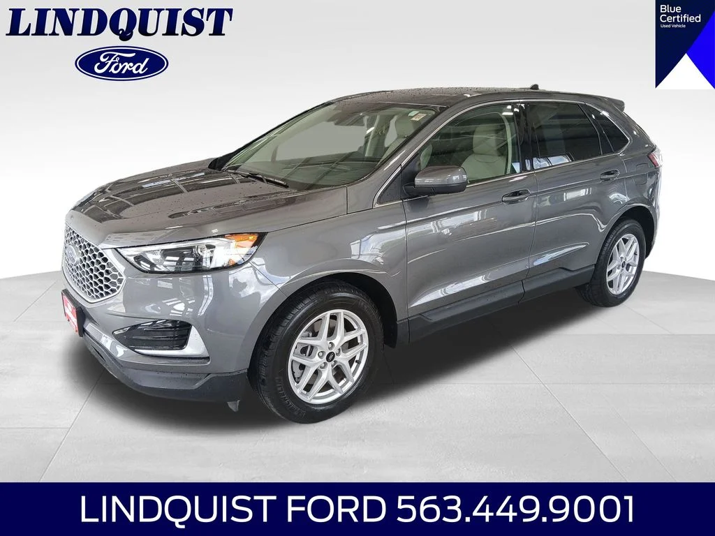 Certified Used 2024 Gray Metallic Ford SEL image 1