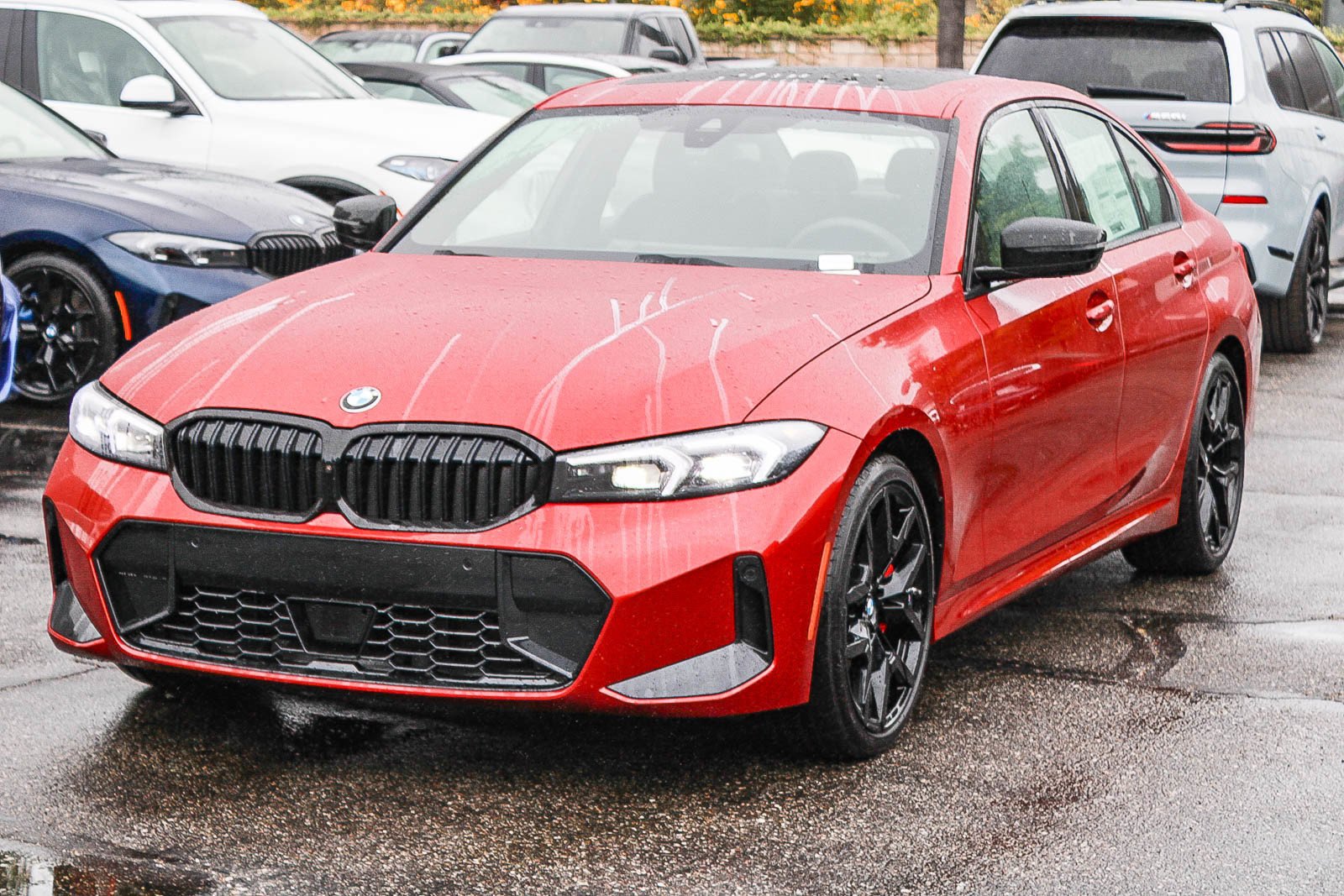 New 2026 Vegas Red Metallic BMW 330i NA image 3