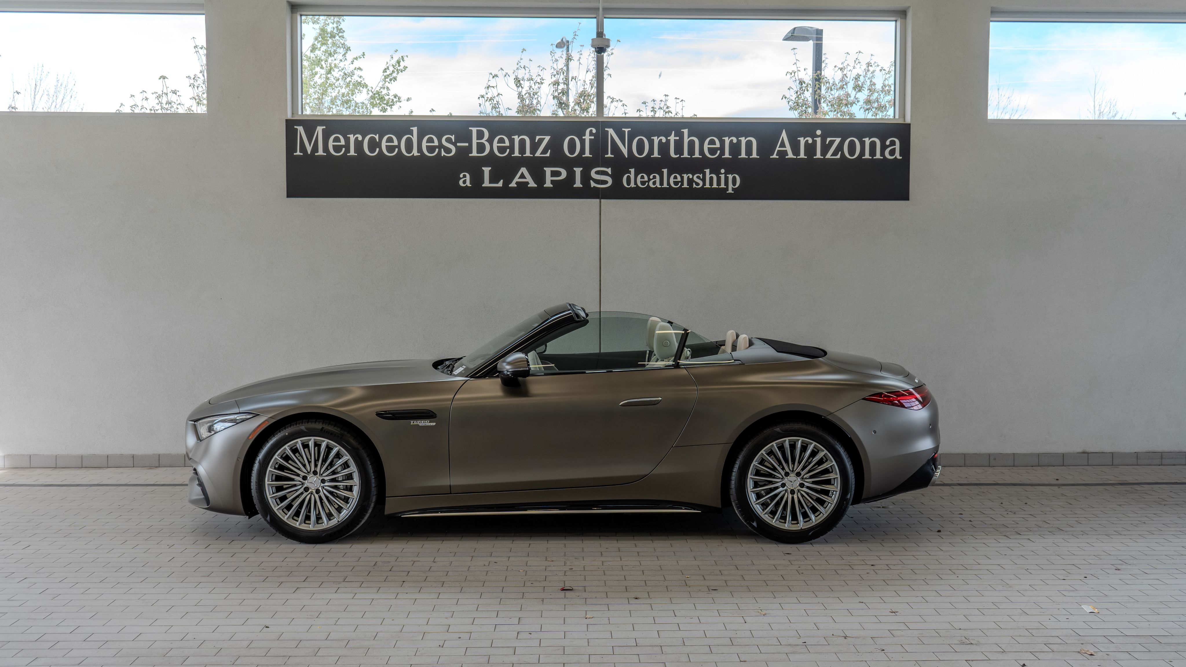 New 2026 Monza Grey Magno Mercedes-Benz SL 43 AMG® image 2
