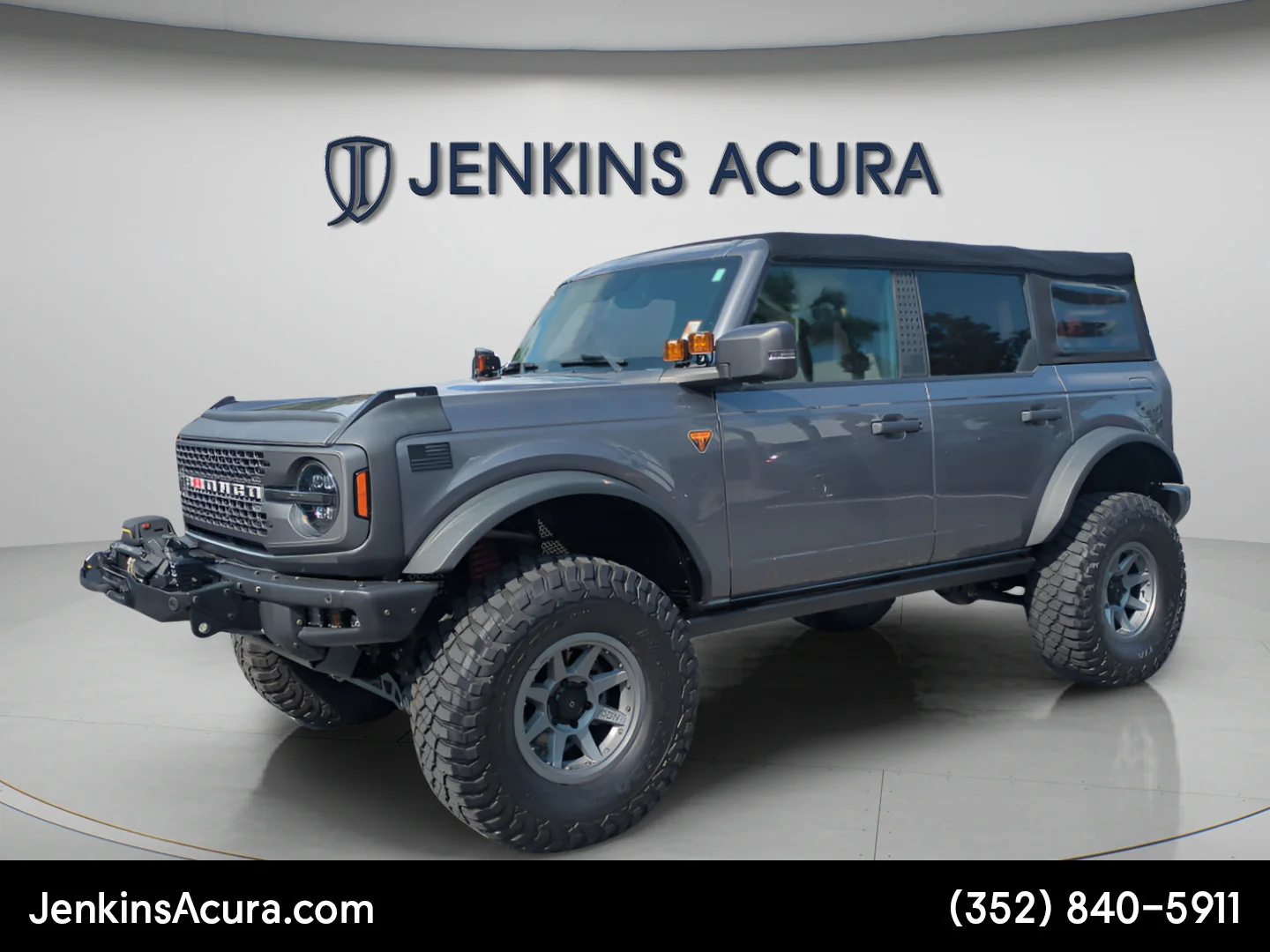 Used 2021 Carbonized Gray Metallic Ford Badlands image 7