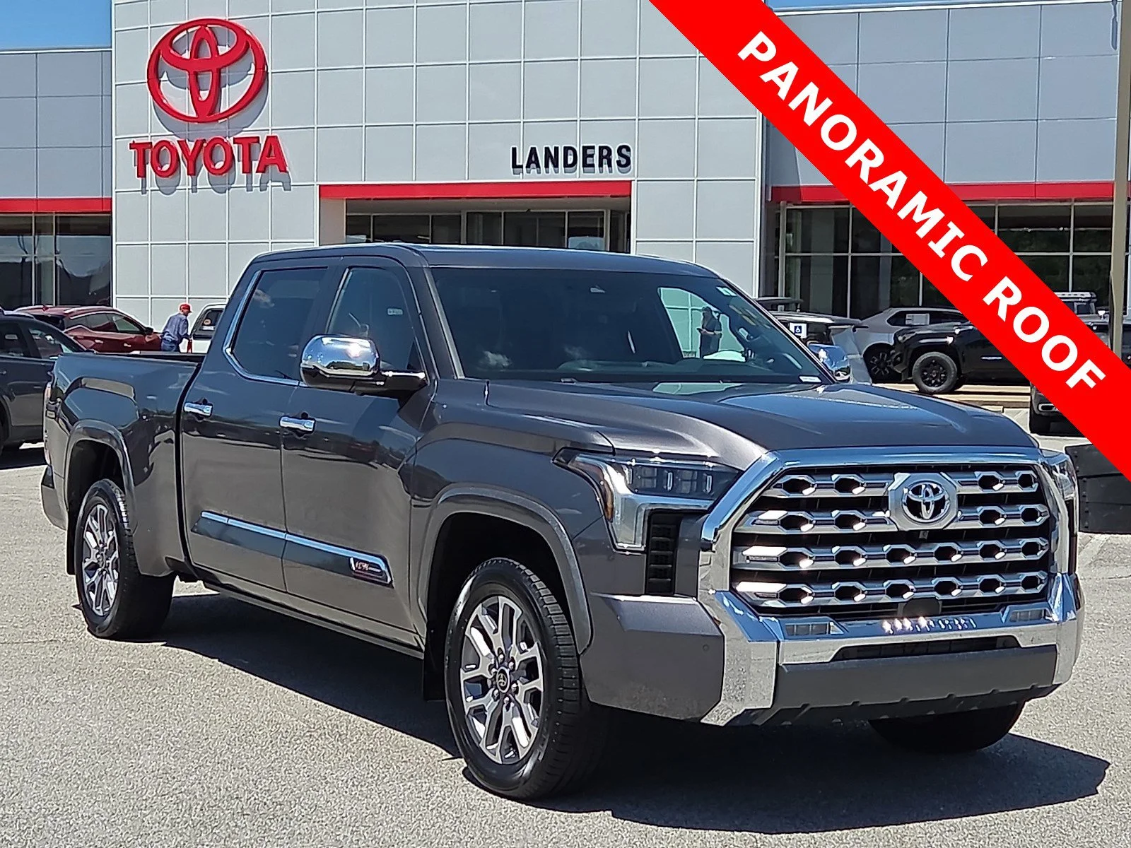 Used 2024 Magnetic Gray Metallic Toyota 1794 Edition image 1