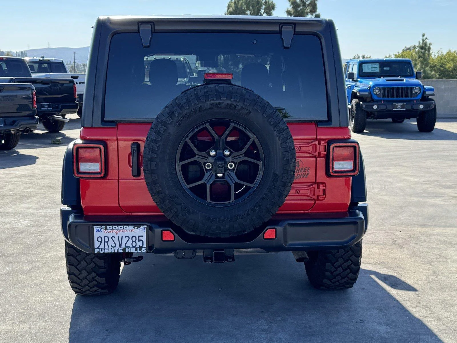 Certified Used 2025 Firecracker Red Clearcoat Jeep Willys image 6