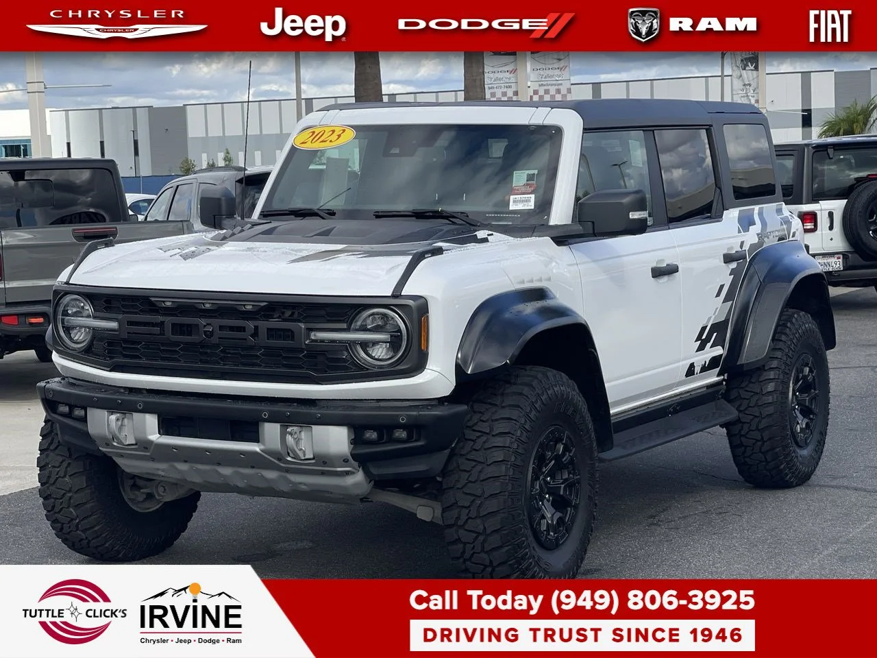 Used 2023 Oxford White Ford Raptor image 12