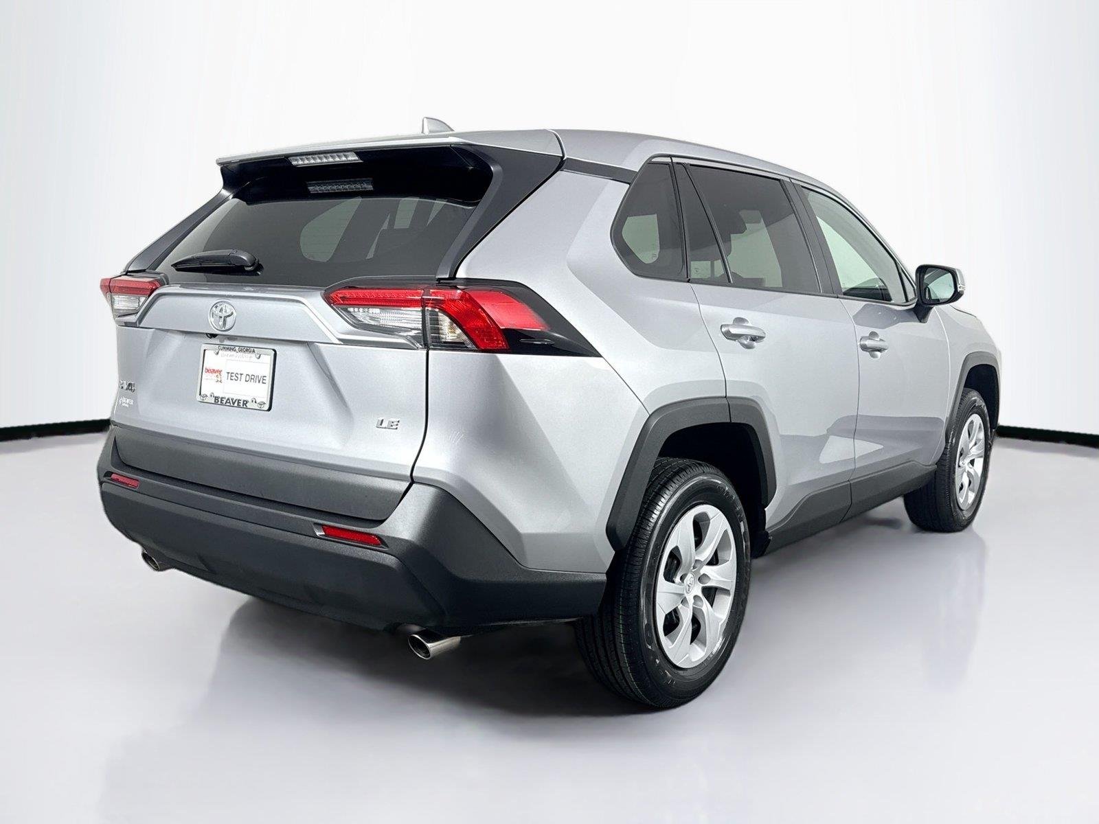 Used 2025 Silver Sky Metallic Toyota LE image 2
