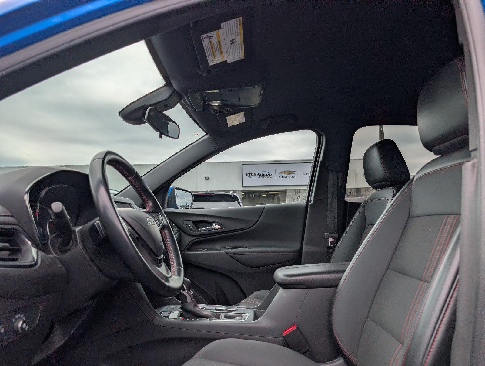 Used 2024 Riptide Blue Metallic Chevrolet RS image 12