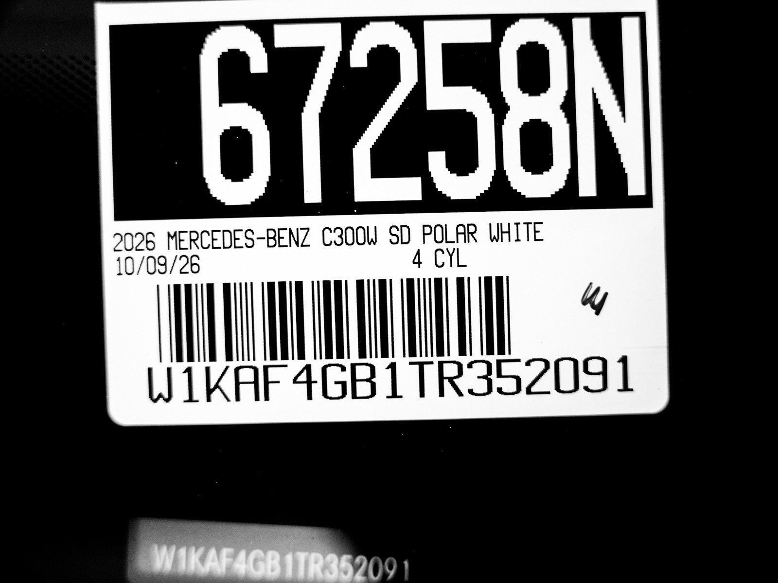 New 2026 Polar White Mercedes-Benz C 300 image 22