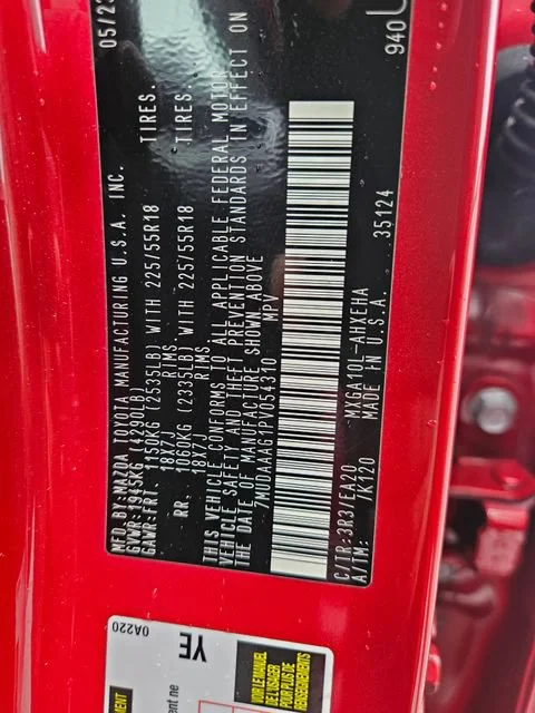 Used 2023 Red Toyota XLE image 30