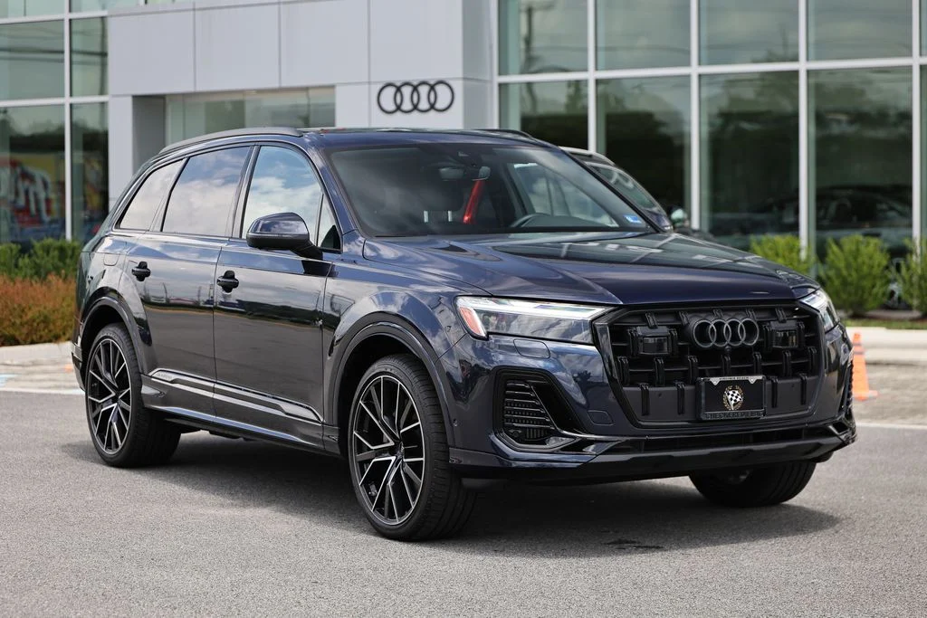 Used 2025 Waitomo Blue Metallic Audi 55 Premium Plus image 2