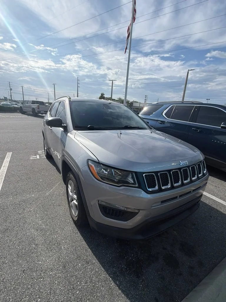 Used 2020 Jeep Compass Sport with VIN 3C4NJCAB5LT114913 for sale in Mount Pleasant, SC