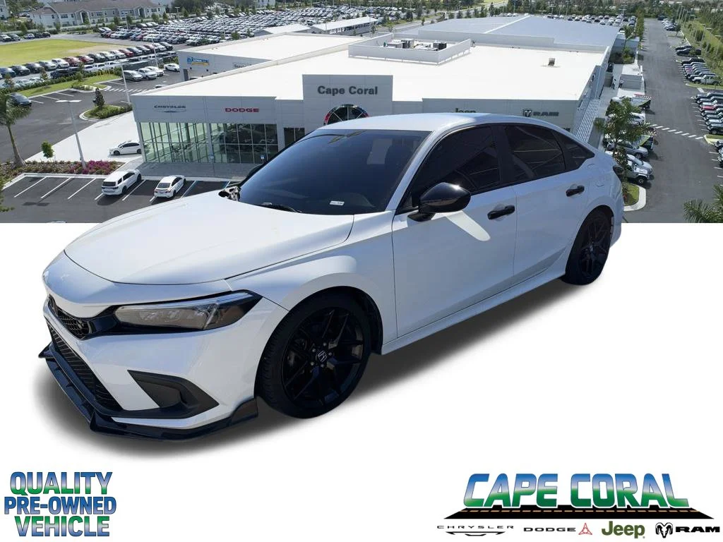 Used 2022 White Honda Sport image 1