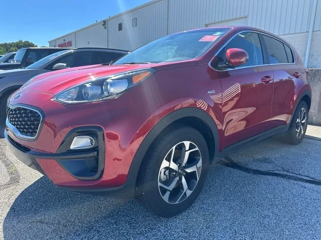 Used 2020 Red Kia LX image 8
