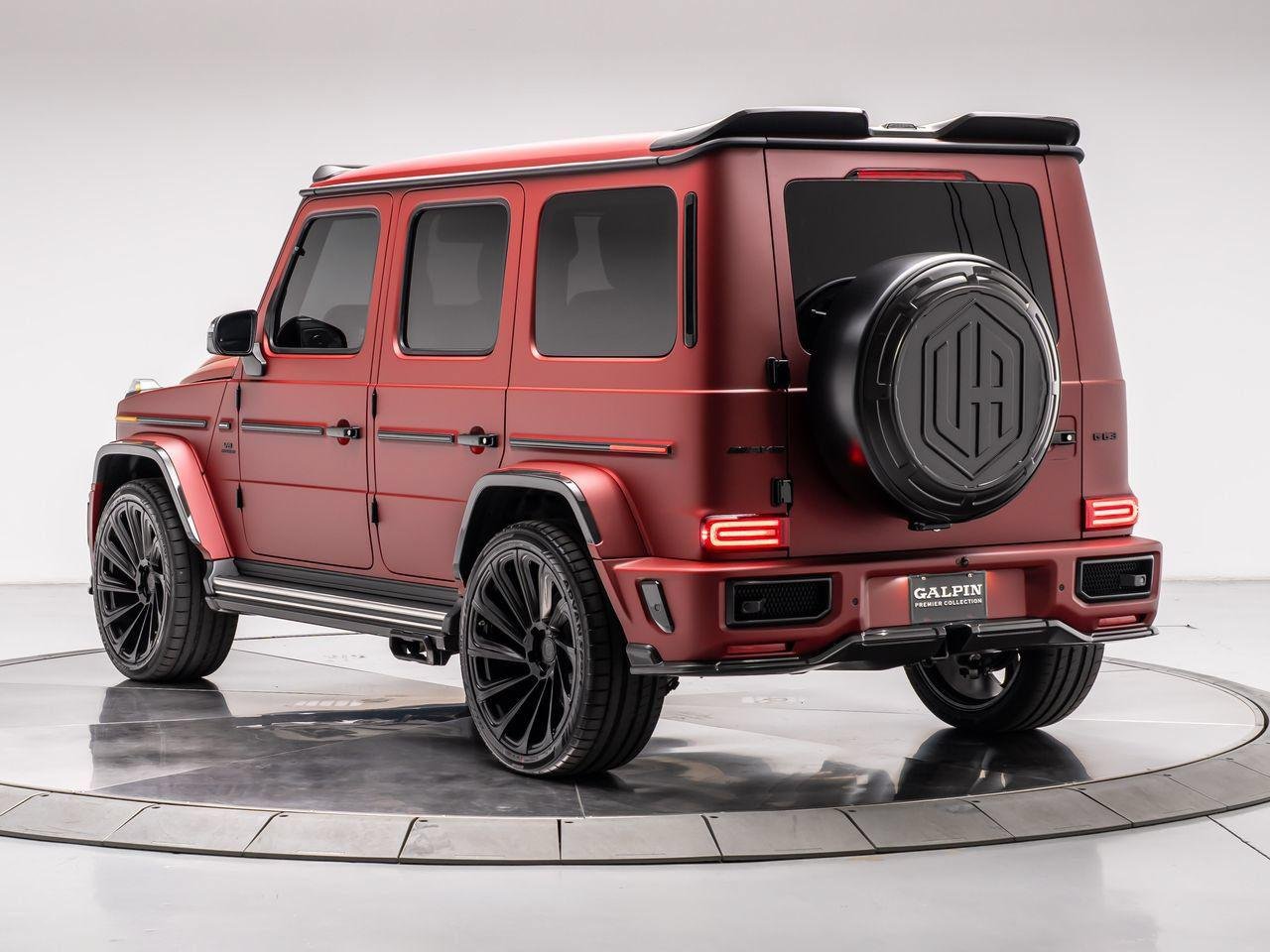 Used 2025 SATIN DARK RED PPF Mercedes-Benz AMG® G63 image 3