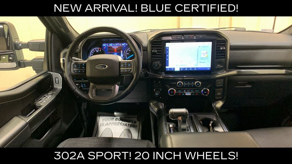 Certified Used 2022 White Metallic Ford XLT image 26