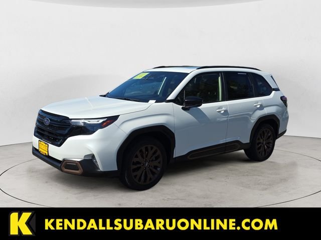 Certified Used 2025 White Subaru Sport image 1