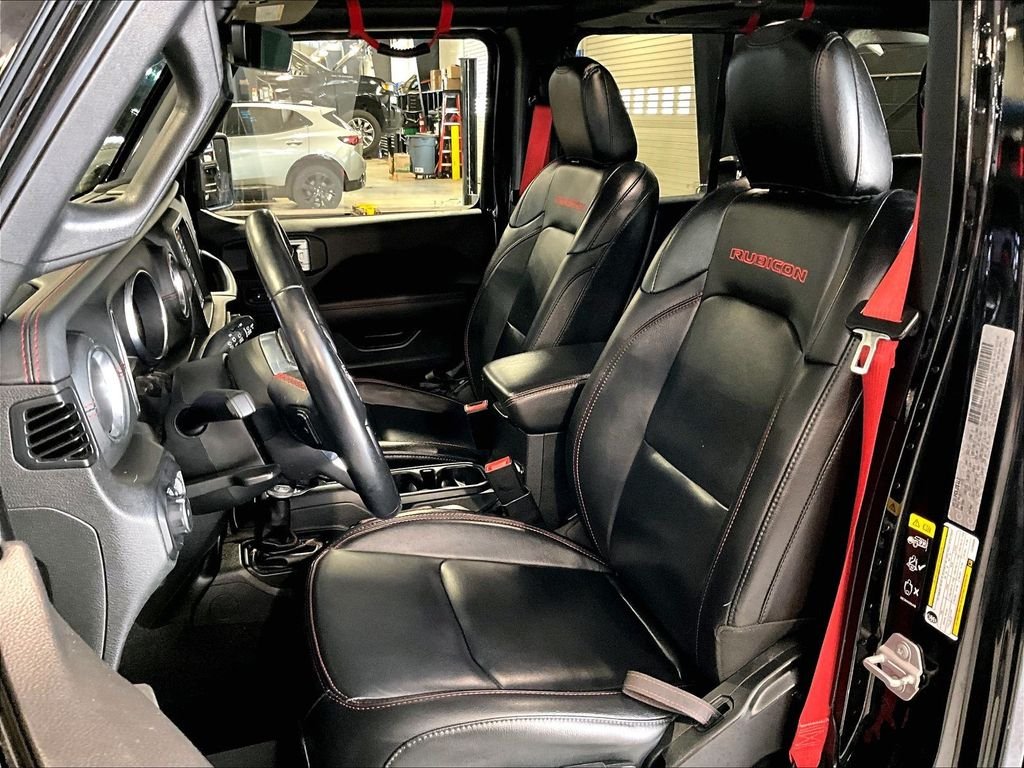 Used 2020 Black Clearcoat Jeep Unlimited Rubicon image 10