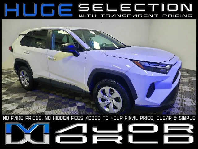 Used 2025 White Toyota LE image 1