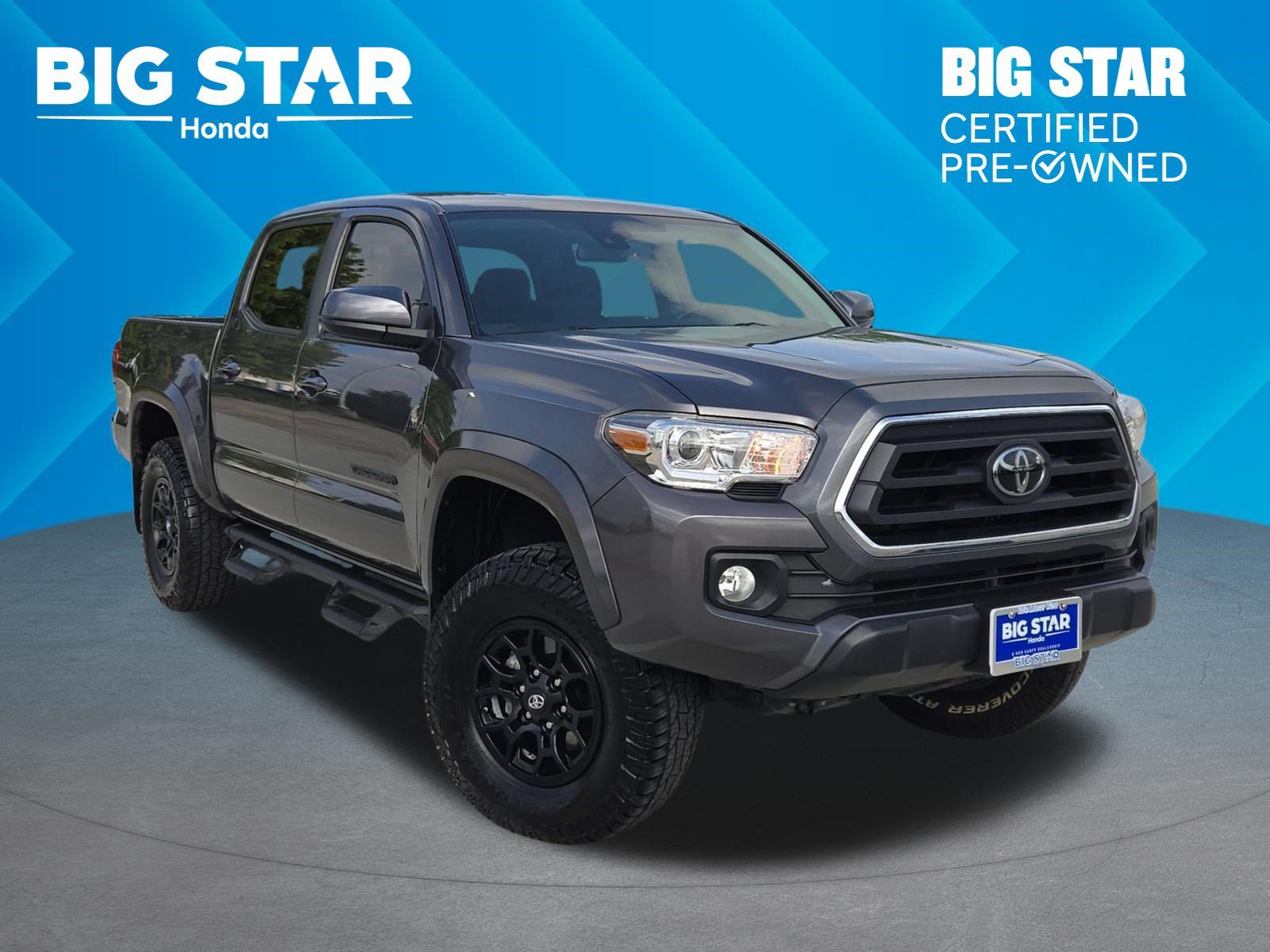 Used 2021 Magnetic Gray Metallic Toyota SR5 image 1