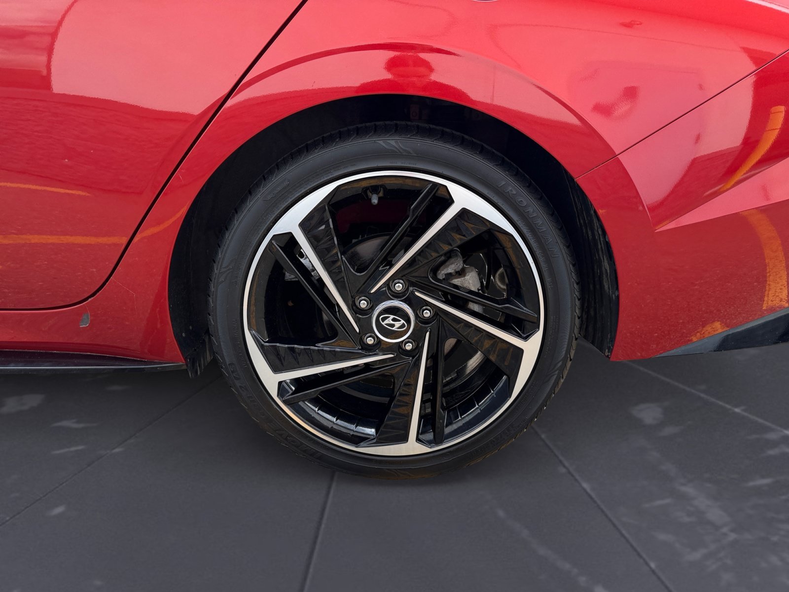 Used 2021 Lava Orange Hyundai N Line image 45