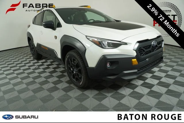 New 2026 Crystal White Pearl Subaru Wilderness image 1