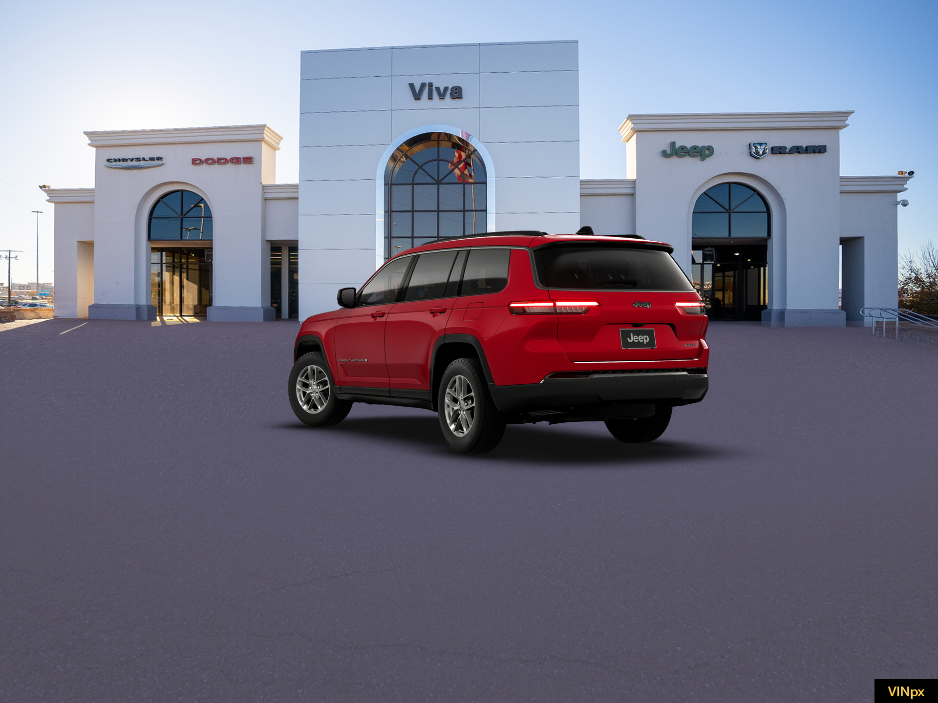 New 2026 Velvet Red Pearl-Coat Exterior Paint Jeep Laredo image 5