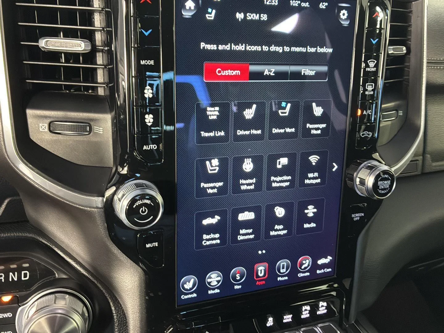 Used 2020 Patriot Blue Pearlcoat Ram Laramie image 39