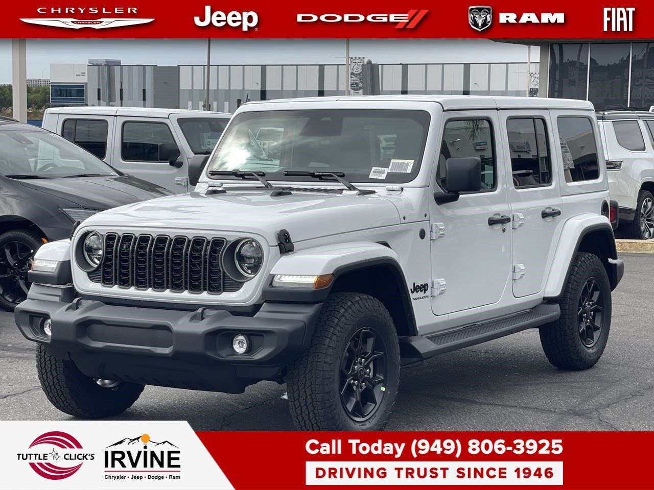New 2026 Bright White Clearcoat Jeep California Edition image 9