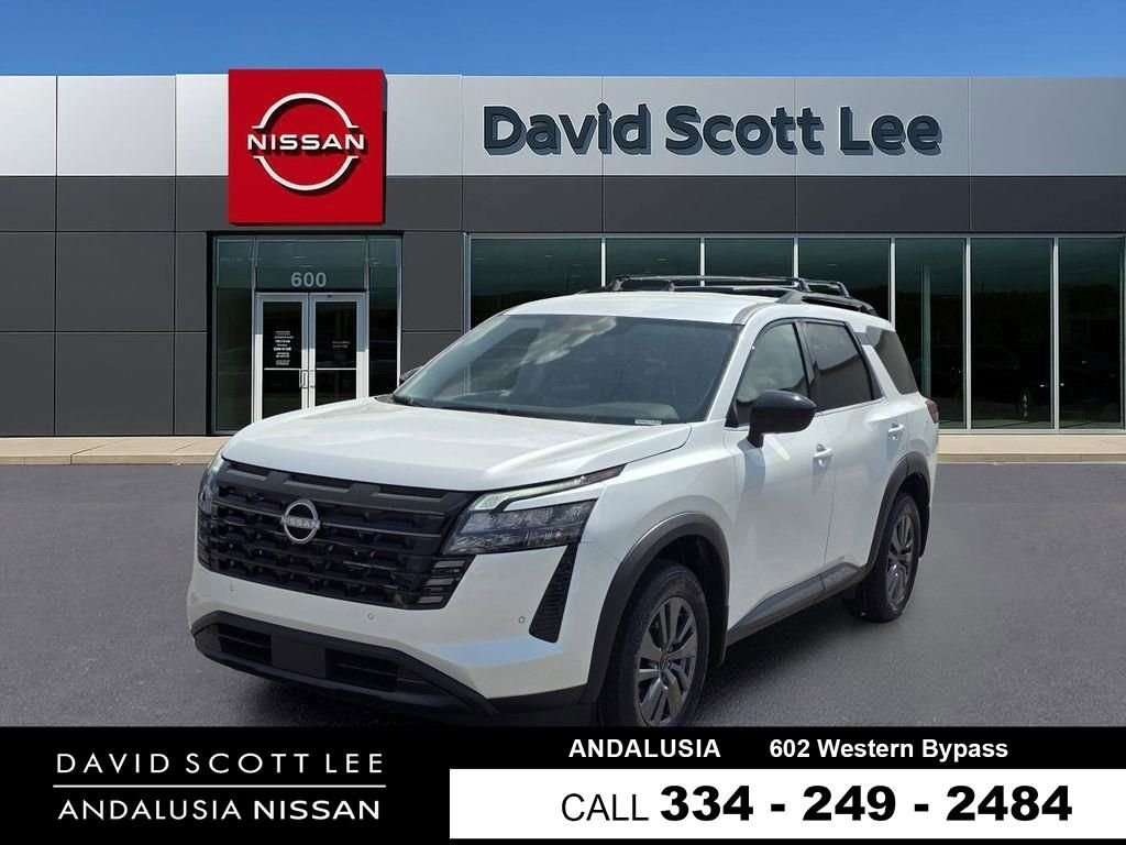 New 2026 Everest White Pearl TriCoat Nissan SV image 1